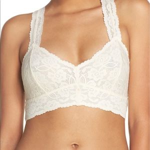 Intimately Free People lace racer back bralette